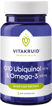 Vitakruid - Q10 Ubiquinol 50 mg & Omega-3 325 mg