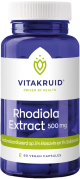 Vitakruid - Rhodiola extract 500 mg 60 vegetarische capsules
