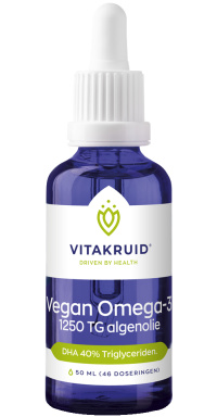 Vitakruid - Vegan Omega-3 1250 TG algenolie