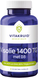 Vitakruid - Visolie 1400 TG® met D3 60/90 gelatine softgels