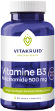 Vitakruid - Vitamine B3 Niacinamide 500 mg 90 vegetarische capsules