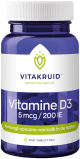 Vitakruid - Vitamine D3 - 5 mcg / 200 IE 240 tabletten