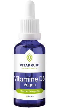 Vitakruid - Vitamine D3 druppels Vegan