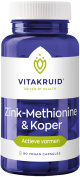 Vitakruid - Zink-Methionine & Koper 90 vegetarische capsules
