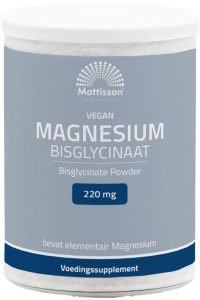 Mattisson - Magnesium Bisglycinaat poeder