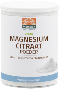 Mattisson - Magnesium Citraat poeder