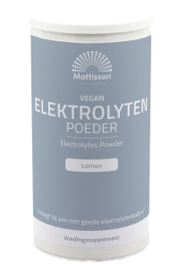 Mattisson - Elektrolyten Poeder Lemon
