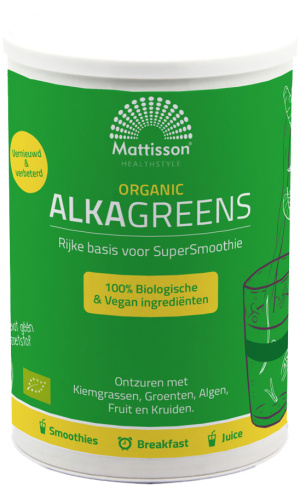Mattisson - AlkaGreens poeder BIO Mattisson - AlkaGreens poeder BIO