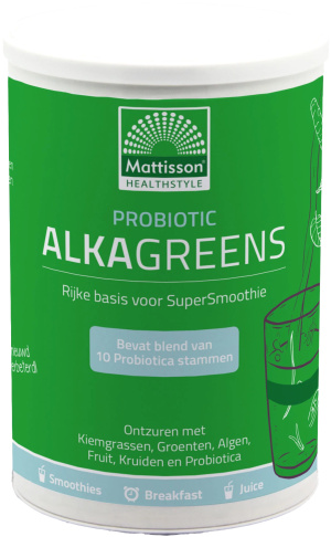 Mattisson - AlkaGreens Probiotica poeder 