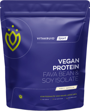 Vitakruid - Vegan Protein Fava Bean & Soy Isolate Soft Vanilla