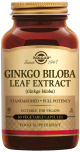 Solgar - Ginkgo Biloba Leaf Extract 60 vegetarische capsules
