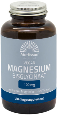 Mattisson - Magnesium Bisglycinaat 100 mg