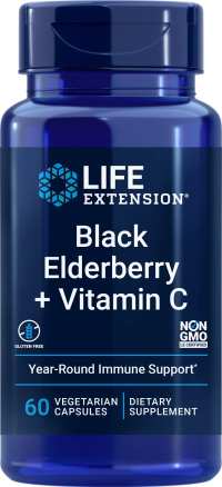 LifeExtension - Black Elderberry + Vitamin C