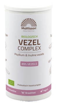 Mattisson - Biologisch Vezel Complex - Psyllium & Inuline