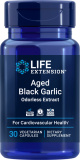 LifeExtension - Aged Black Garlic 30 vegetarian capsules