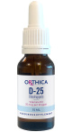 Orthica - D-25 oliedruppels 15 ml olie