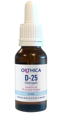 Orthica - D-25 oliedruppels