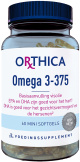 Orthica - Omega 3-375 60/120 gelatin softgels