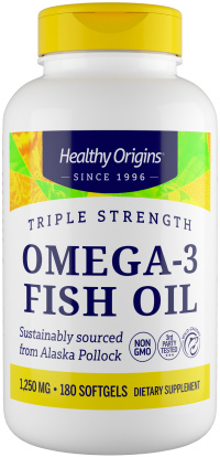 Healthy Origins - Omega-3 Fishoil Triple Strength