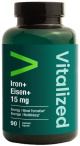 Vitalized - Iron+ 15 mg 90 vegetarische capsules