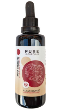 Pure Mushrooms - Reishi Paddenstoelen Extract Alcoholvrij BIO
