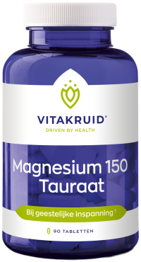 Vitakruid - Magnesium 150 Tauraat