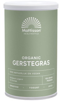 Mattisson - Organic Gerstegras Poeder