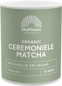 Mattisson - Organic Ceremoniele Matcha