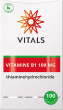 Vitals Vitamine B1 100 mg (100 vegetarische capsules)