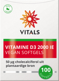 Vitals - Vitamine D3 2000 IE Vegan