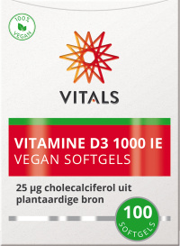 Vitals - Vitamine D3 1000 IE Vegan