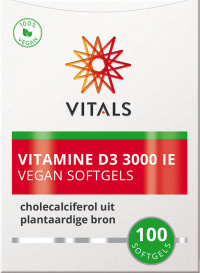 Vitals - Vitamine D3 3000 IE Vegan