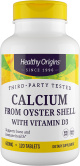 Healthy Origins - Calcium from Oyster Shell with Vitamin D3 120 tablets