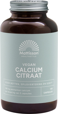 Mattisson - Calcium Citraat 168 mg