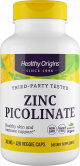 Healthy Origins - Zinc Picolinate 30 mg 120 vegetarische capsules