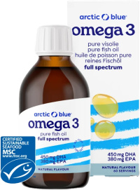 Arctic Blue - Omega-3 Liquid Visolie DHA + EPA 