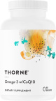 Thorne - Omega-3 - CoQ10 90 gelatine softgels