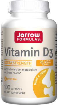 Jarrow Formulas - Vitamin D3 1000 IU