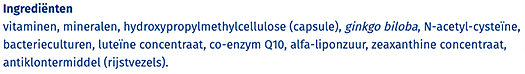 Orthica Multi Probiotica ingredienten opsomming