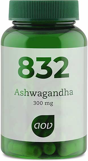 AOV - 832 Ashwagandha 300 mg 60 vegetarische capsules AOV - 832 Ashwagandha 300 mg 60 vegetarische capsules