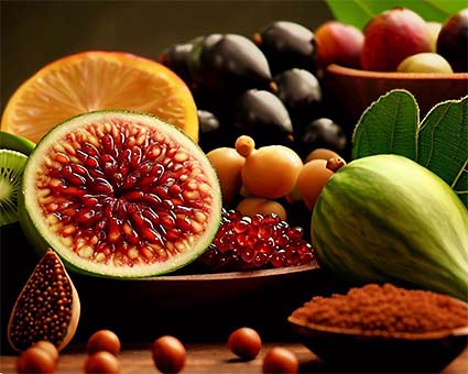 nuts and fruits with Rutin nuts and fruits with Rutin