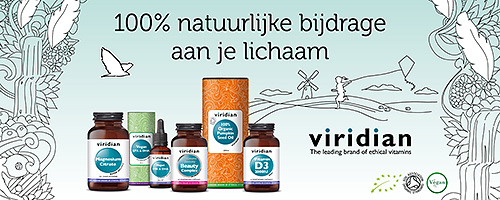 100% natuurlijke bijdrage aan je lichaam. Viridian, The leading brand of ethical vitamins