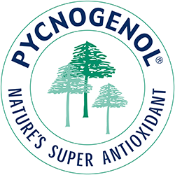 Pycnogenol® is een geregistreerd handelsmerk van Horphag Research Ltd. en is gepatenteerd onder US patent # 5.720.956 en # 6.372.266.