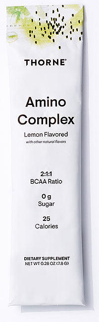 Thorne Amino Complex Lemon Stick Pack