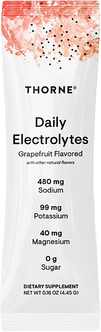 Thorne Electrolytes Grapefruit Stick